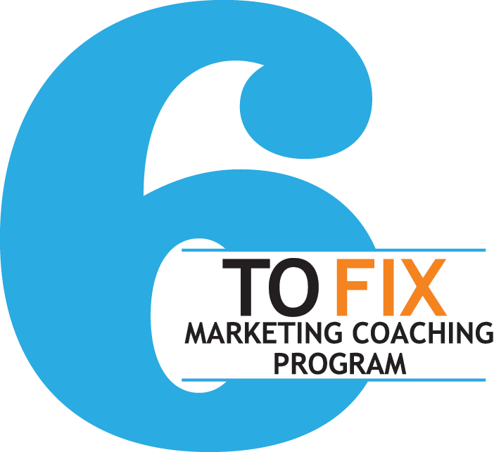 6 To Fix Marketing Coaching program logo