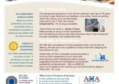 AIP USA Brochure Back