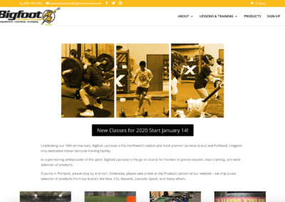 Bigfoot Lacrosse Home Page