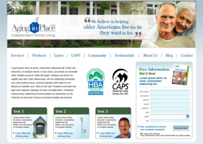 AIP USA Website Home