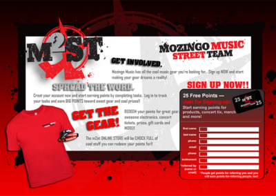 Mozingo Music M2ST Home Page